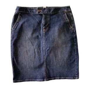 Ann Taylor Loft denim skirt